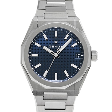 ゼニス デファイ スカイライン 03.9400.670/51.I001 ブルー レディース 時計 【中古】【wristwatch】