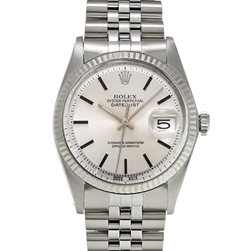 ロレックス デイトジャスト 1601 シルバー メンズ 時計 【中古】【wristwatch】