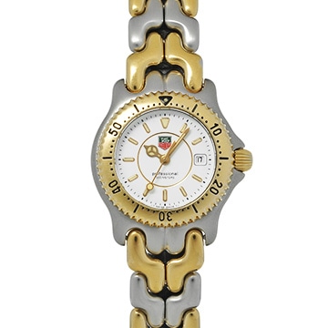 タグ ホイヤー セル プロフェッショナル 200 WG1322-R0 グレー レディース 時計 【中古】【wristwatch】