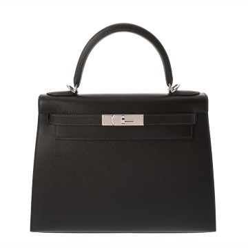 エルメス ケリー 32 外縫い べブラン ヴォーマダム レディース バッグ 【未使用】【bag】