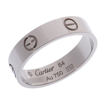 カルティエ ラブリング #64 シルバー CRB4084764 K18ホワイトゴールド WG レディース ジュエリー 【中古】【jewelry】
