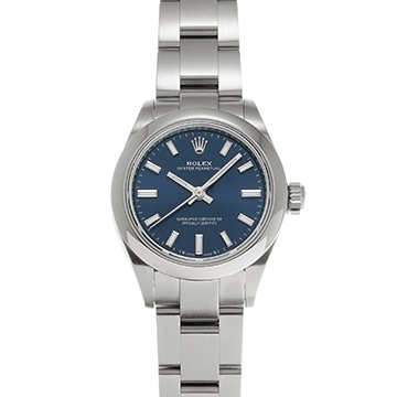 ロレックス オイスターパーペチュアル 28 276200 ブライトブルー レディース 時計 【中古】【wristwatch】