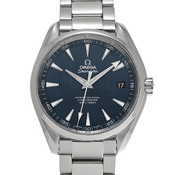 オメガ シーマスター アクアテラ マスターコーアクシャル 231.10.42.21.03.003 ブルー メンズ 時計 【中古】【wristwatch】