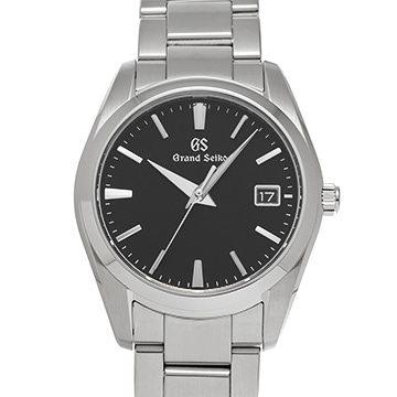 グランドセイコー ヘリテージコレクション 9F クォーツ SBGX261 ブラック メンズ 時計 【中古】【wristwatch】