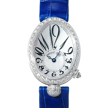 ブレゲ クイーン オブ ネイプルズ 8928BB/8D/844 DD0D ホワイトシェル レディース 時計 【中古】【wristwatch】