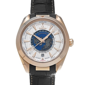 オメガ シーマスター アクアテラ 220.53.43.22.02.001 ホワイト メンズ 時計 【中古】【wristwatch】