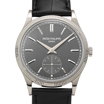 パテック フィリップ カラトラバ 6119G-001 グレー メンズ 時計 【中古】【wristwatch】