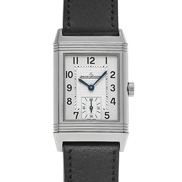 ジャガー ルクルト レベルソ クラシック スモールセコンド Q3868520 シルバー メンズ 時計 【中古】【wristwatch】