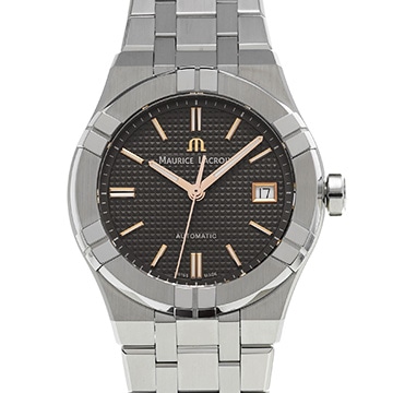 モーリス ラクロア アイコン オートマティック AI6007-SS002-331-1 グレー メンズ 時計 【中古】【wristwatch】