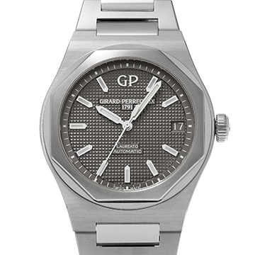 ジラール ペルゴ ロレアート 42mm 81010-11-231-11A ブルー メンズ 時計 【中古】【wristwatch】