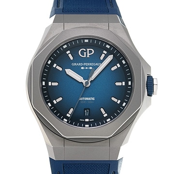 ジラール ペルゴ ロレアート アブソルート Ti 230 81070-21-002-FB6A ブルー・グラデーション メンズ 時計 【中古】【wristwatch】