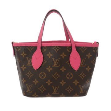 ルイ ヴィトン モノグラム ネヴァーフル インサイドアウト BB ローズ ポンディシェリ  M12106 モノグラムキャンバス/グレインレザー レディース バッグ 【中古】【bag】
