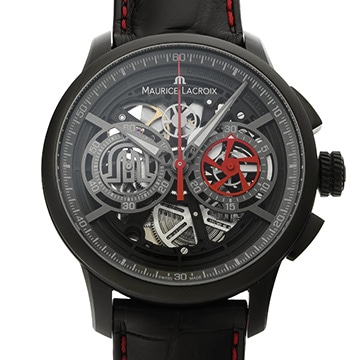 モーリス ラクロア マスターピース クロノ スケルトン MP6028-PVB01-001-1 スケルトン メンズ 時計 【中古】【wristwatch】