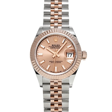ロレックス デイトジャスト レディ 28 279171 ピンク レディース 時計 【中古】【wristwatch】