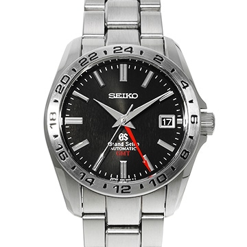グランドセイコー メカニカル GMT SBGM001 ブラック メンズ 時計 【中古】【wristwatch】