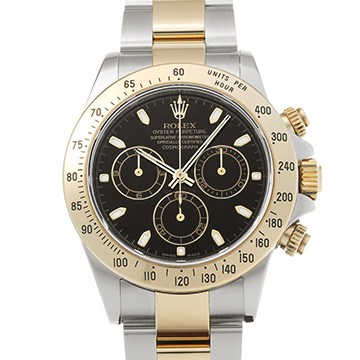 ロレックス コスモグラフ デイトナ 116523 ブラック メンズ 時計 【中古】【wristwatch】