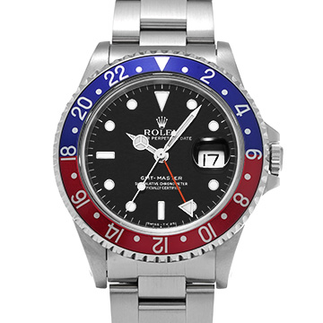 ロレックス GMTマスター 16700 ブラック メンズ 時計 【中古】【wristwatch】