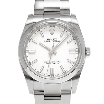 ロレックス オイスターパーペチュアル 36 116000 シルバー メンズ 時計 【中古】【wristwatch】