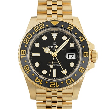 ロレックス GMTマスターII 126718GRNR ブラック メンズ 時計 【中古】【wristwatch】