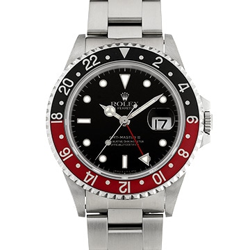 ロレックス GMTマスターII 16710 ブラック メンズ 時計 【中古】【wristwatch】