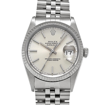 ロレックス デイトジャスト 16234 シルバー メンズ 時計 【中古】【wristwatch】