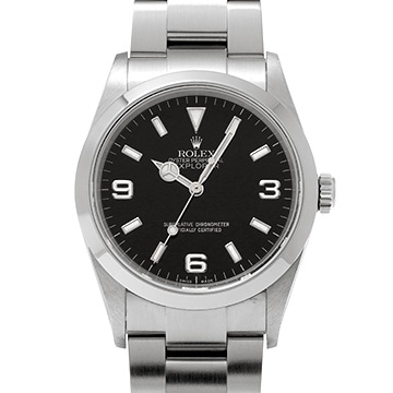 ロレックス エクスプローラー 114270 ブラック メンズ 時計 【中古】【wristwatch】