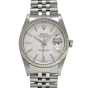 ロレックス デイトジャスト 16234 シルバーモザイク メンズ 時計 【中古】【wristwatch】