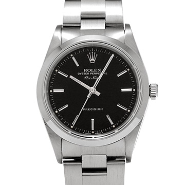 ロレックス エアキング 14000 ブラック メンズ 時計 【中古】【wristwatch】