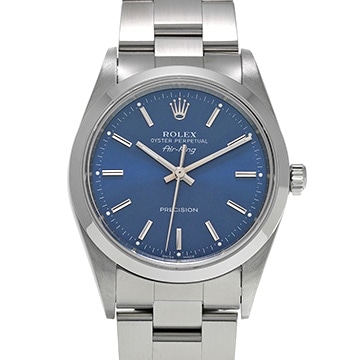 ロレックス エアキング 14000M ブルー メンズ 時計 【中古】【wristwatch】