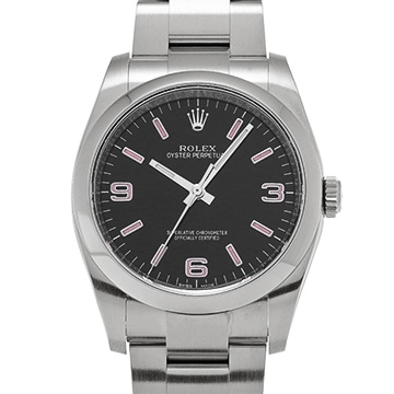ロレックス オイスターパーペチュアル 36 116000 ブラック メンズ 時計 【中古】【wristwatch】