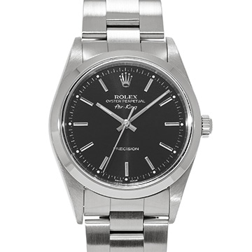 ロレックス エアキング 14000 ブラック メンズ 時計 【中古】【wristwatch】