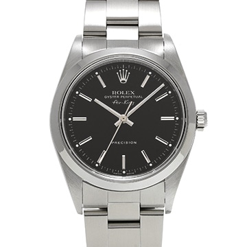 ロレックス エアキング 14000M ブラック メンズ 時計 【中古】【wristwatch】