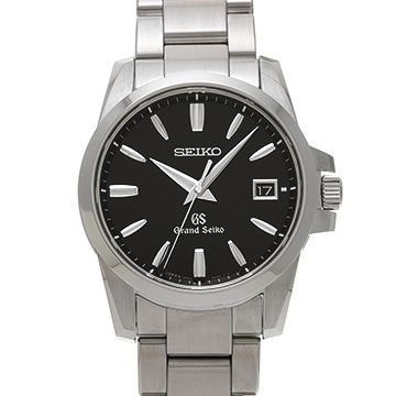 グランドセイコー 9Fクォーツ SBGX055 ブラック メンズ 時計 【中古】【wristwatch】