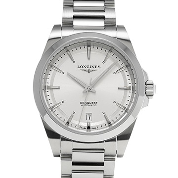 ロンジン コンクエスト L3.720.4.72.6 シルバー メンズ 時計 【中古】【wristwatch】