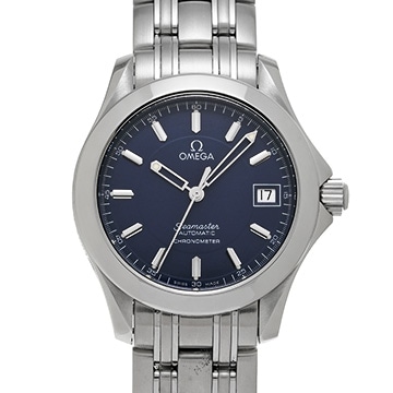 オメガ シーマスター 120 ジャック・マイヨール 2001 2507.80 ブルー メンズ 時計 【中古】【wristwatch】