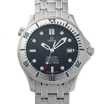 オメガ シーマスター プロフェッショナル 300 2552.80 ブルー ユニセックス 時計 【中古】【wristwatch】