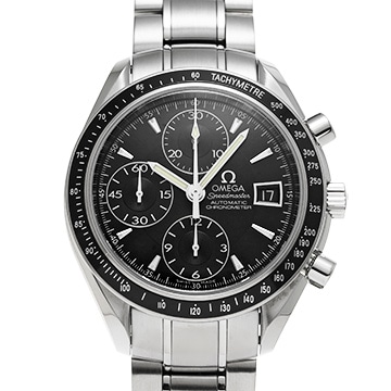 オメガ スピードマスター デイト 3210.50 ブラック メンズ 時計 【中古】【wristwatch】