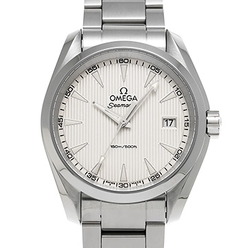 オメガ シーマスター アクアテラ クォーツ 231.10.39.60.02.001 シルバー メンズ 時計 【中古】【wristwatch】