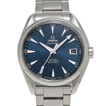 オメガ シーマスター アクアテラ コーアクシャル 231.10.42.21.03.001 ブルー メンズ 時計 【中古】【wristwatch】