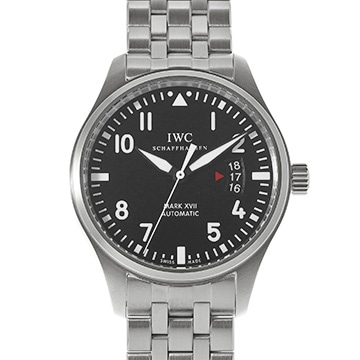 IWC パイロットウォッチ マーク XVII IW326504 ブラック メンズ 時計 【中古】【wristwatch】