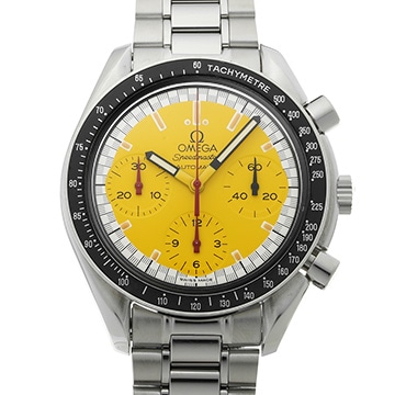 オメガ スピードマスター レーシング ミハエル・シューマッハ 3510.12 イエロー メンズ 時計 【中古】【wristwatch】
