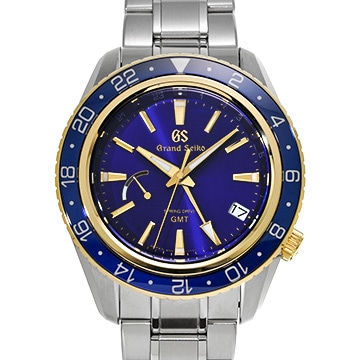 グランドセイコー スポーツコレクション スプリングドライブ GMT SBGE248 ブルー メンズ 時計 【中古】【wristwatch】