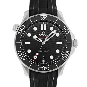 オメガ シーマスター ダイバー300 コーアクシャル マスタークロノメーター 210.32.42.20.01.001 ブラック メンズ 時計 【中古】【wristwatch】