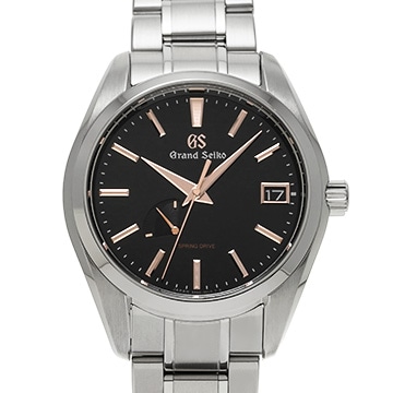 グランドセイコー ヘリテージコレクション スプリングドライブ SBGA401 ブラック メンズ 時計 【中古】【wristwatch】
