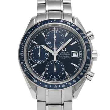 オメガ スピードマスター デイト 3212.80 ブルー メンズ 時計 【中古】【wristwatch】