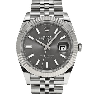 ロレックス デイトジャスト 41 126334 スレート メンズ 時計 【中古】【wristwatch】