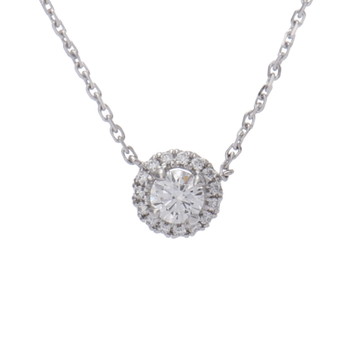 カルティエ デスティネ ネックレス 0.24ct シルバー CRN7424301 K18ホワイトゴールド WG レディース ジュエリー 【中古】【jewelry】