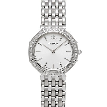 セイコー クレドール ジュリ クォーツ GTAW039 シルバー レディース 時計 【新品】【wristwatch】