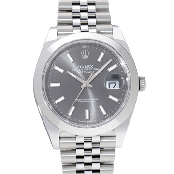 ロレックス デイトジャスト 41 126300 スレート メンズ 時計 【新品】【wristwatch】