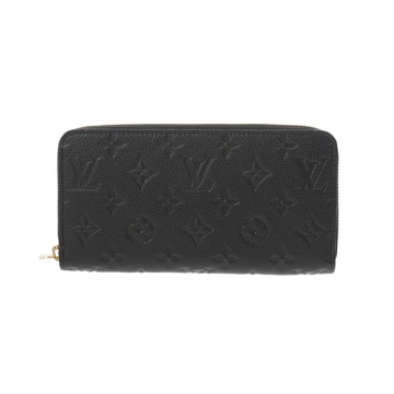 ルイ ヴィトン モノグラムアンプラント ジッピーウォレット ノワール M28791 レザー ユニセックス 財布 【新品】【purse】
